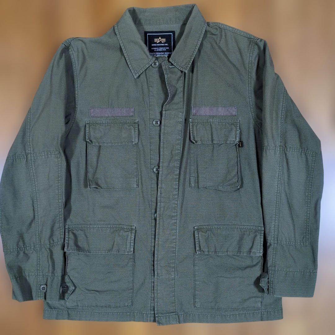 ALPHA INDUSTRIES ミリタリージャケット LサイズL ALPHA INDUSTRIES