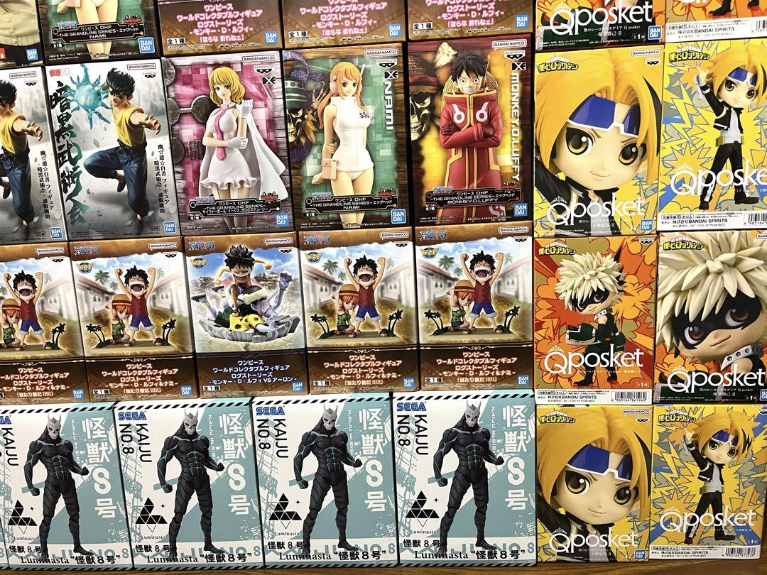 お得価格！ドラゴンボール ワンピース 新作プライズフィギュア