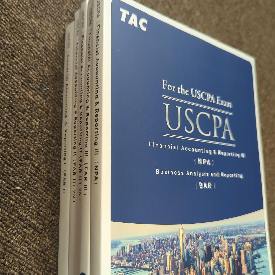 未使用書き込みなし】USCPA TAC FAR 2024新試験制度対応