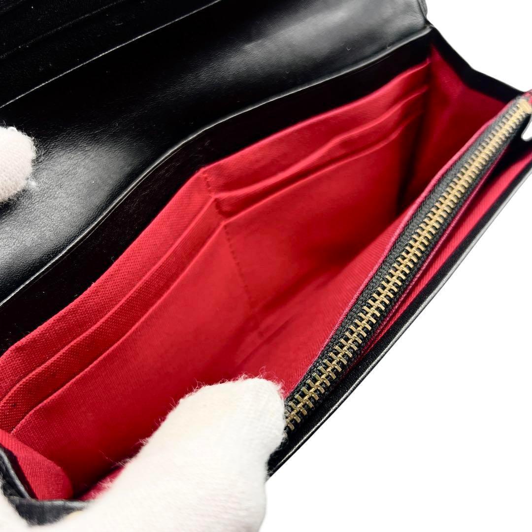 Vivienne Westwood ブラック レザー 長財布 6738 - メルカリ