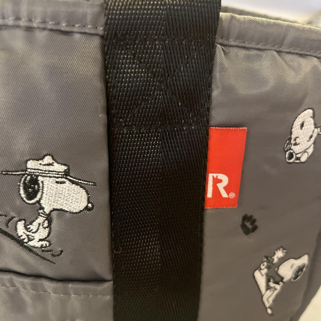 高価値セリー 美品✖️PEANUTS✖️ROOTOTE✖️スヌーピー柄 R. マザーズバッグ バッグ