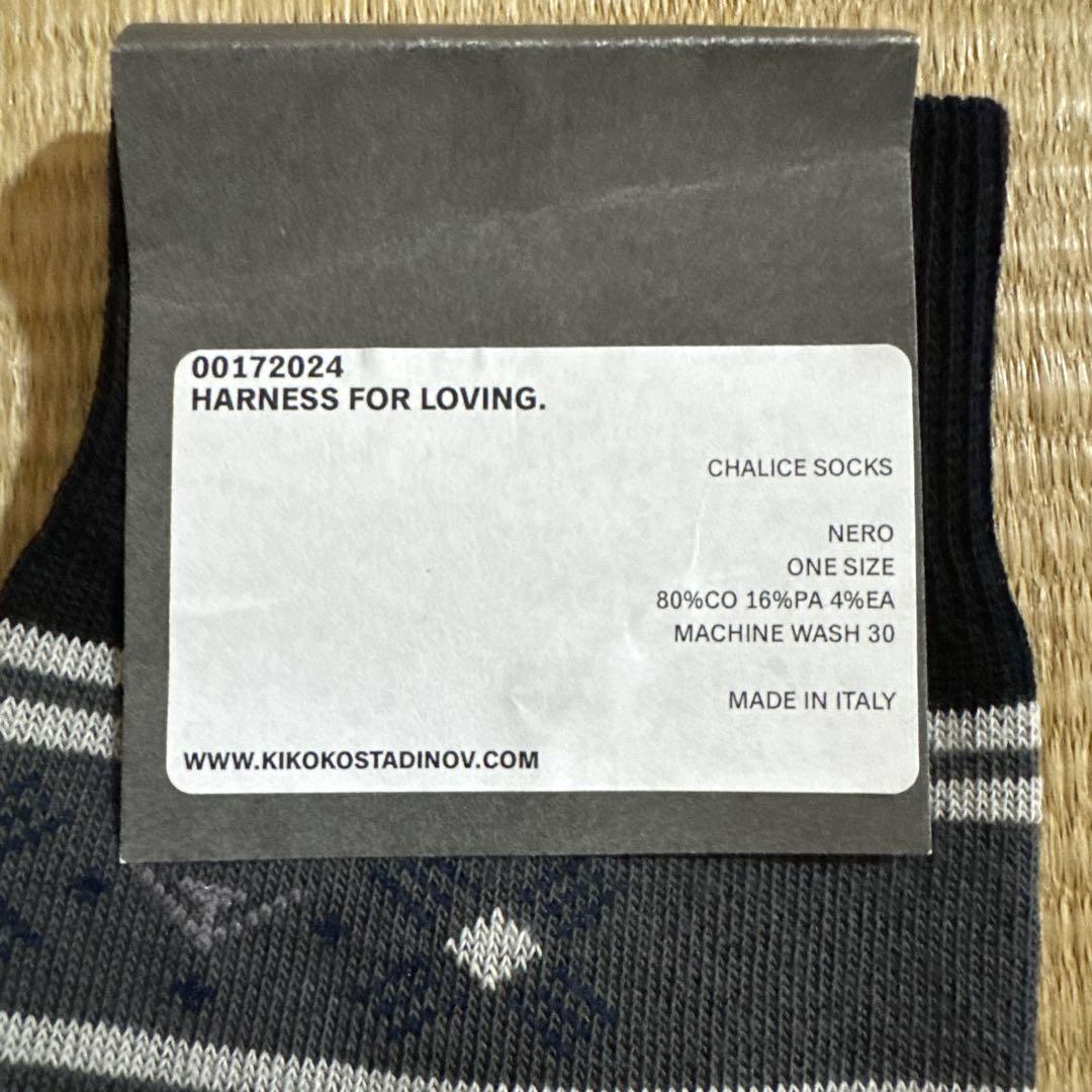 KIKO KOSTADINOV CHALICE SOCKS ブラック