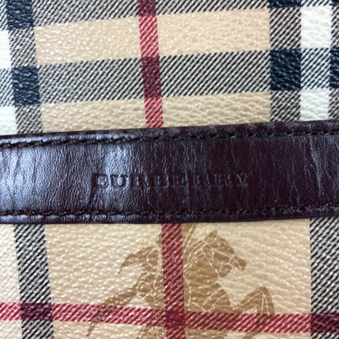 BURBERRY バーバリー ノバチェック ハンドバッグ ベージュ