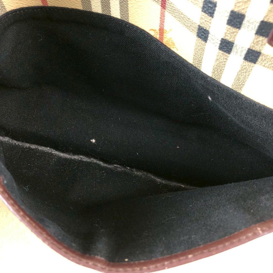 BURBERRY バーバリー ノバチェック ハンドバッグ ベージュ