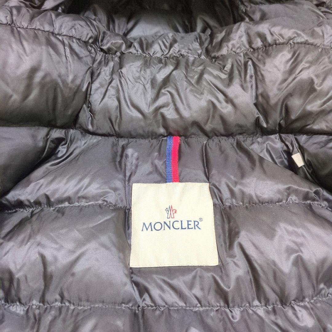 【美品　鑑定済】モンクレール　CHAMBLY　ロングダウン　サイズ0　ブラック