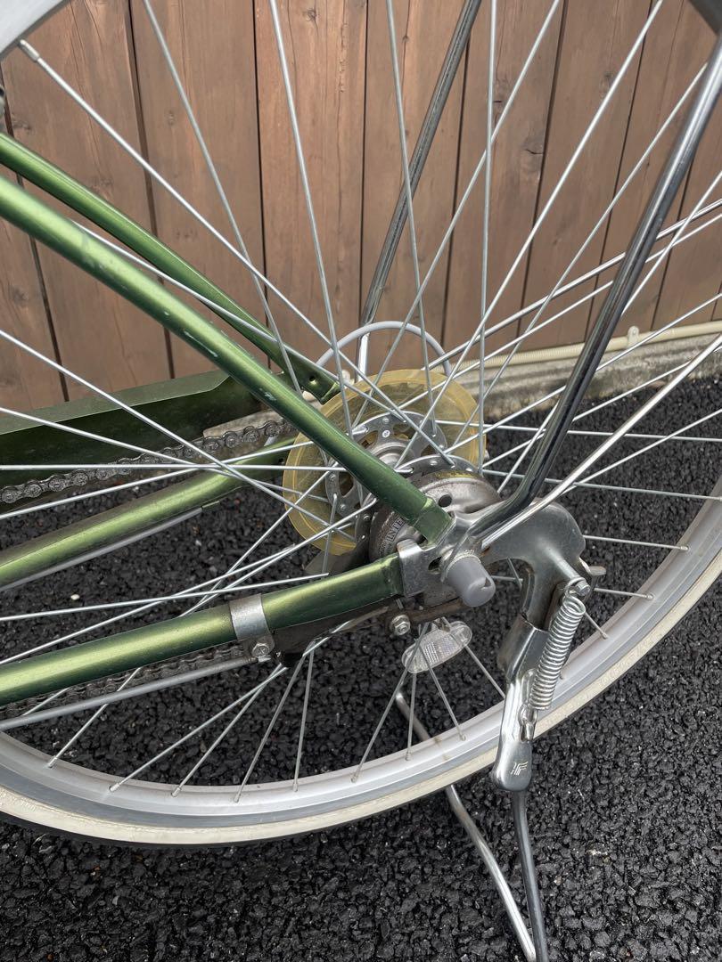 シティサイクル 緑 グリーン 26 サイクルベースあさひ 自転車本体