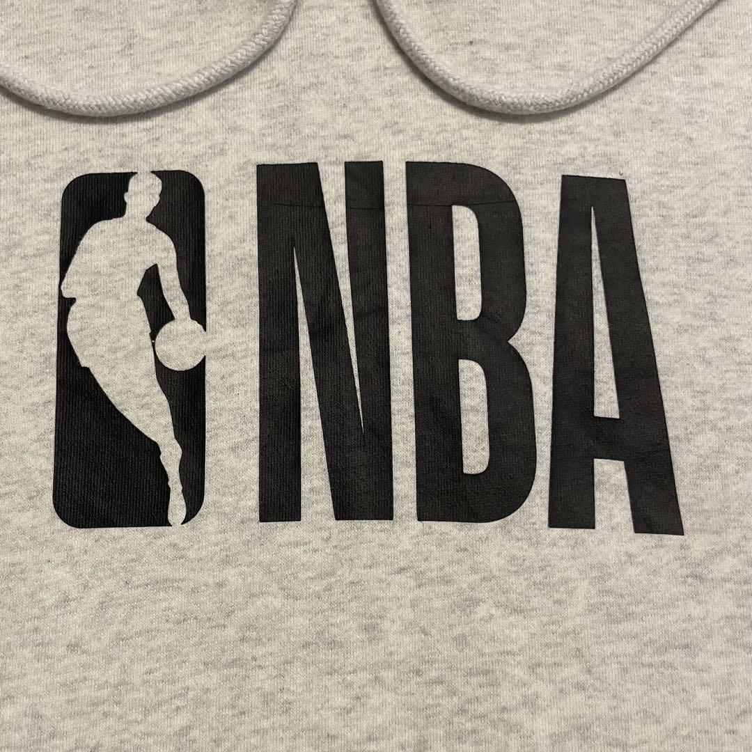 M-136 NBA 白　パーカー　サイズM 古着
