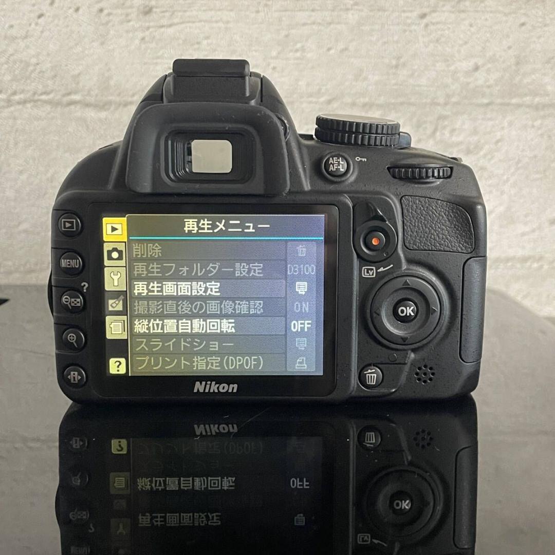 F18[6623A]18☆ほぼ未使用☆ Nikon D3100 ボディ - メルカリ