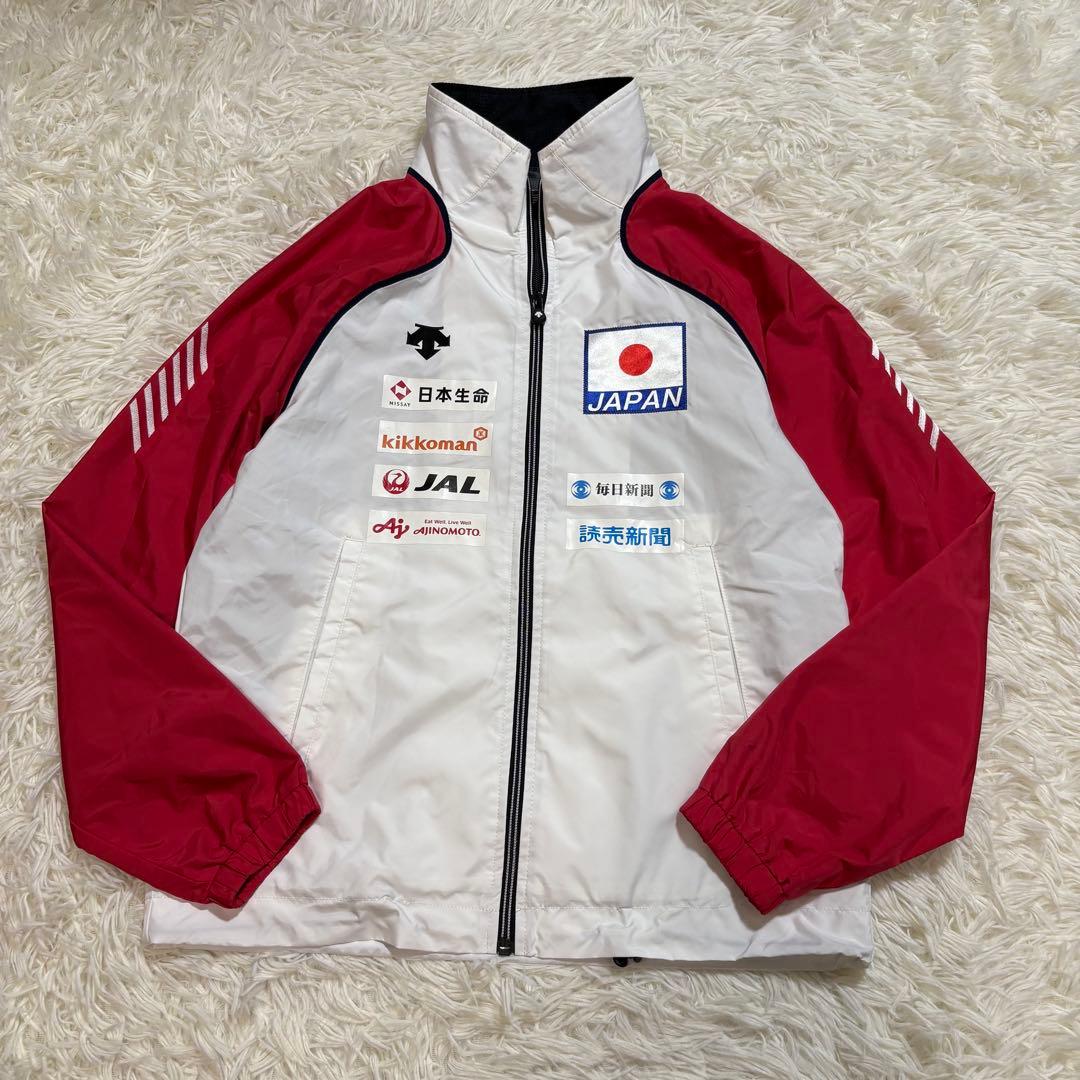 ☆美品　デサント　体操　日本代表　ウインドブレーカー　ピステ　ジャージ　企業ロゴ