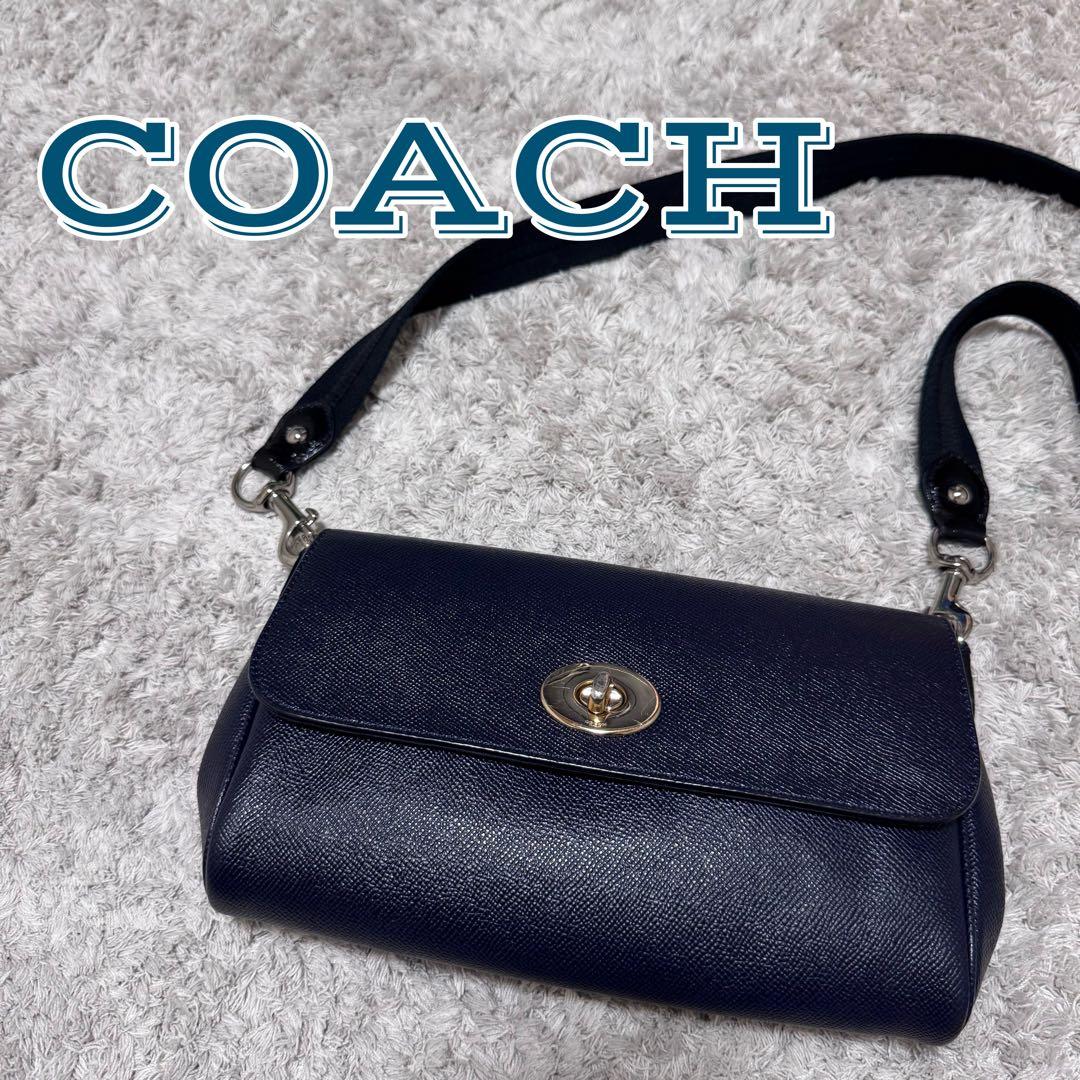 コーチ COACH ショルダーバッグ ターンロック オールドコーチ 斜め掛け
