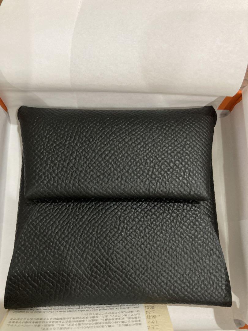 新品】エルメス コインケース バスティア ブラック 新品】エルメス コインケース バスティア ブラック