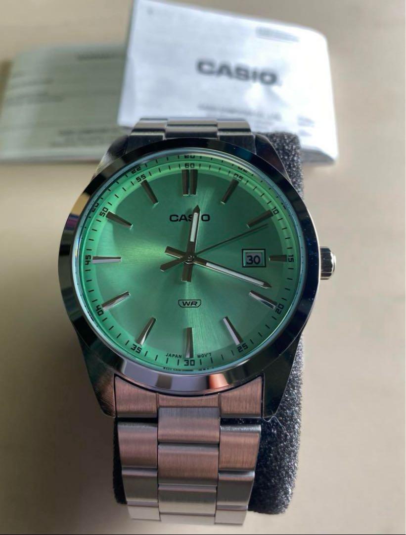 2471❣️ CASIO MTP-VD03D-3A2UDFミントグリーン