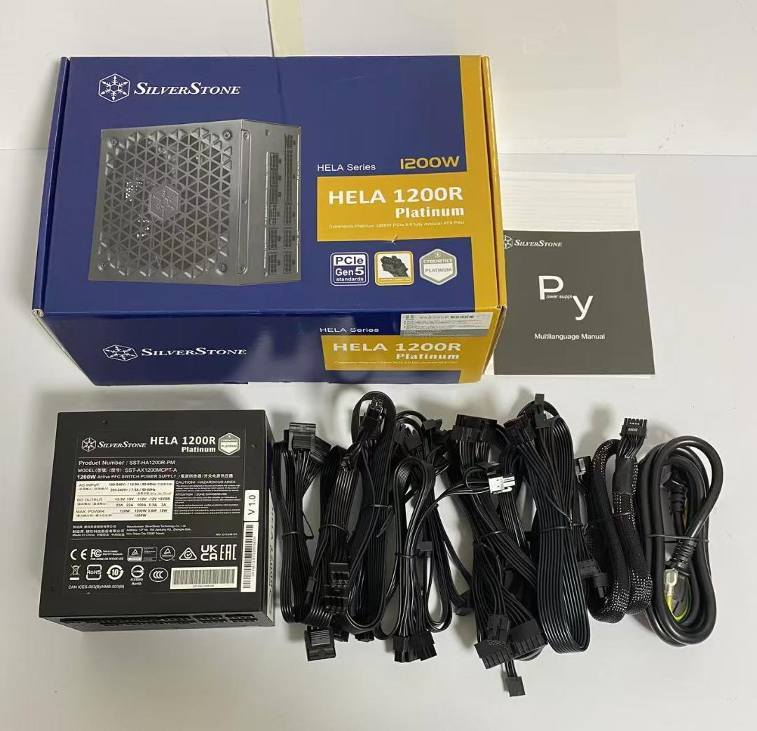 SilverStone 1200W電源ユニット 80 PLUS Platinum - メルカリ