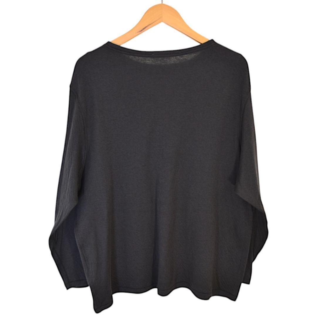LIDNM（リドム）の「C/CA GAUZE L/S（Tシャツ/カットソー）」 - WEAR