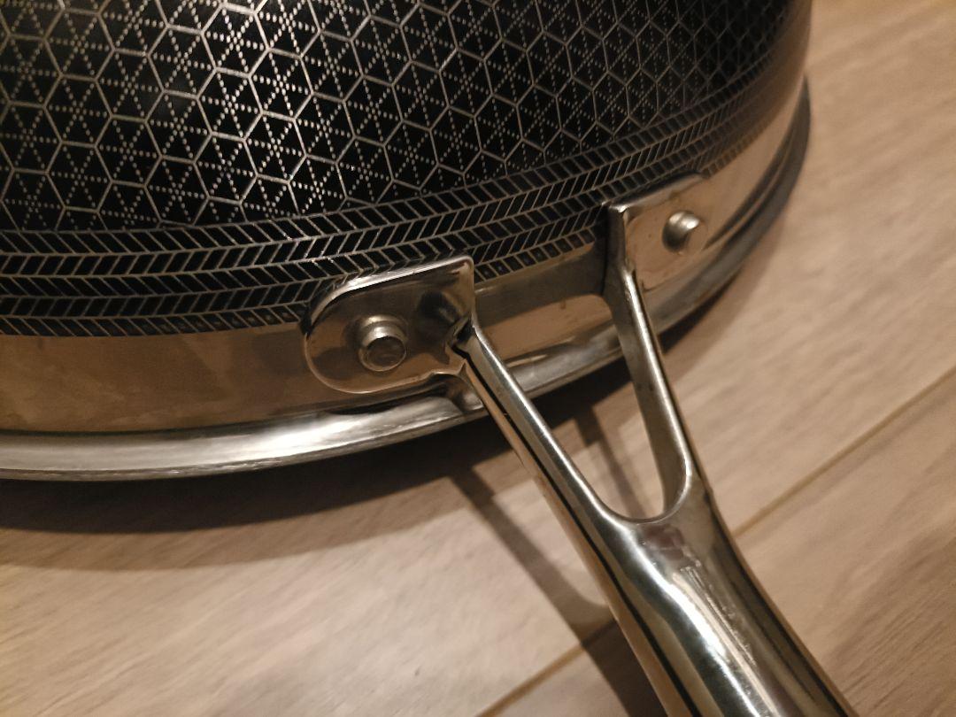 【中古】　HexClad　30センチ　中華鍋　ノンスティック
