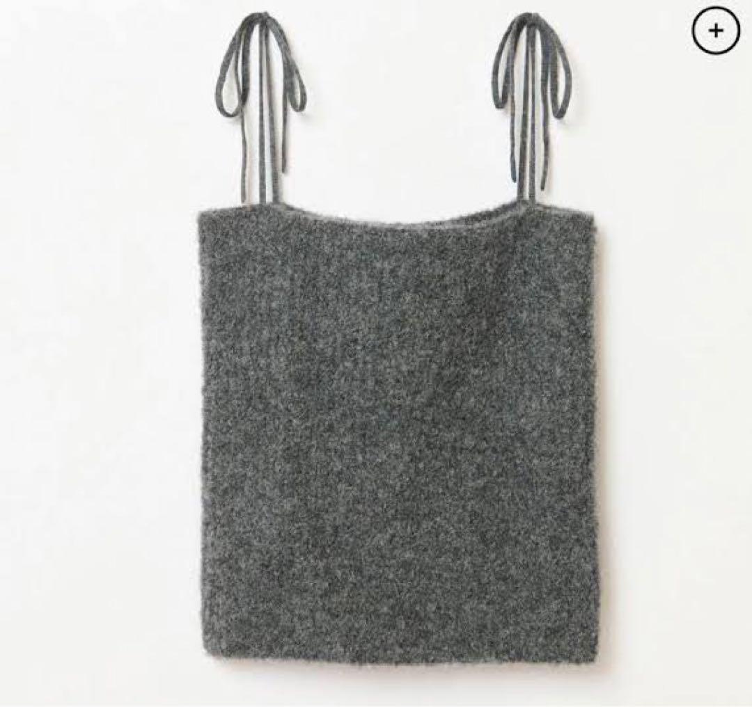 シシクイ SHISHIKUI CAMI NKIT グレー