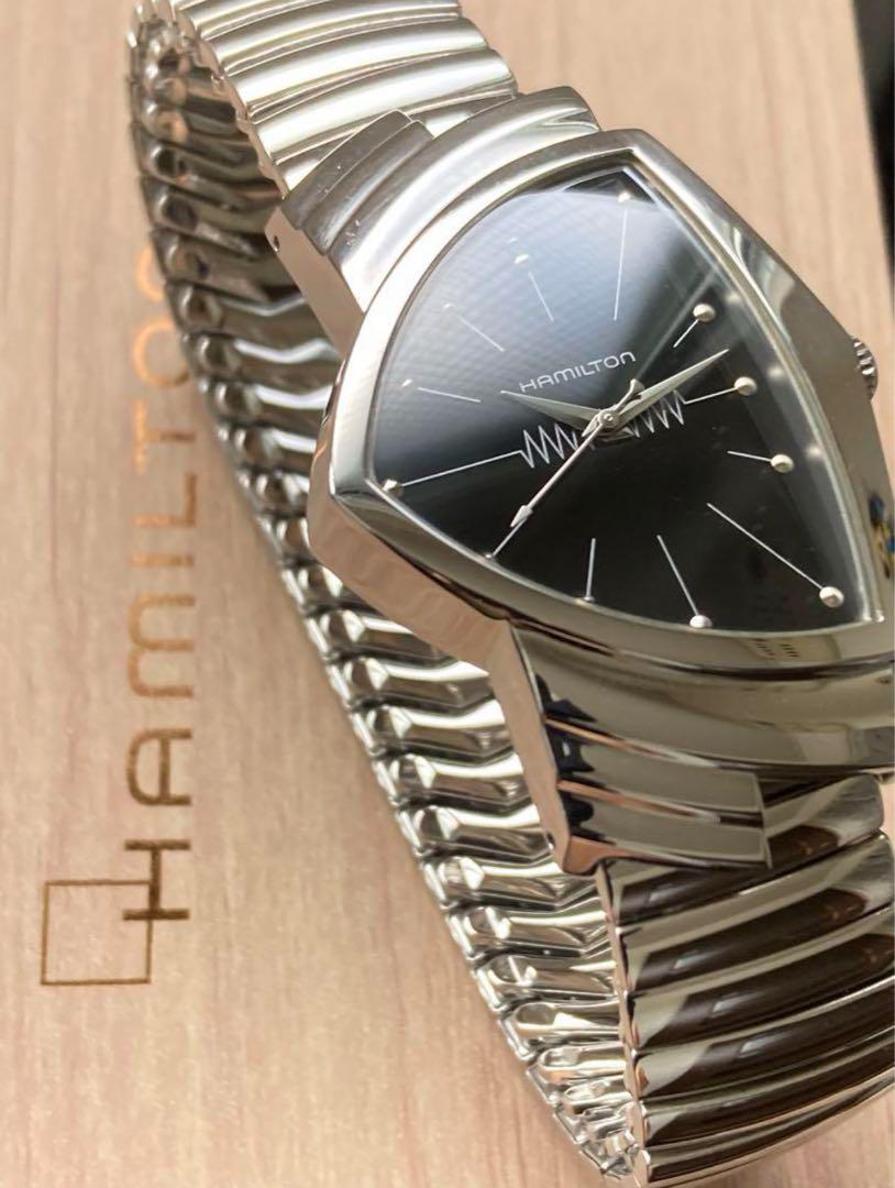 (年末限定!)hamilton ハミルトン　ベンチュラ　蛇腹時計