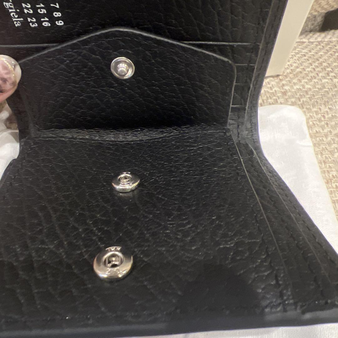 Maison Margiela 二つ折り財布 黒