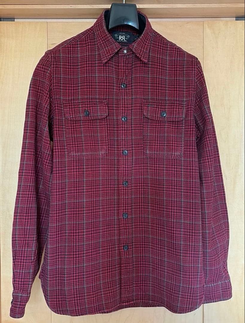 RRL Ralph Lauren チェック柄ネルシャツ S