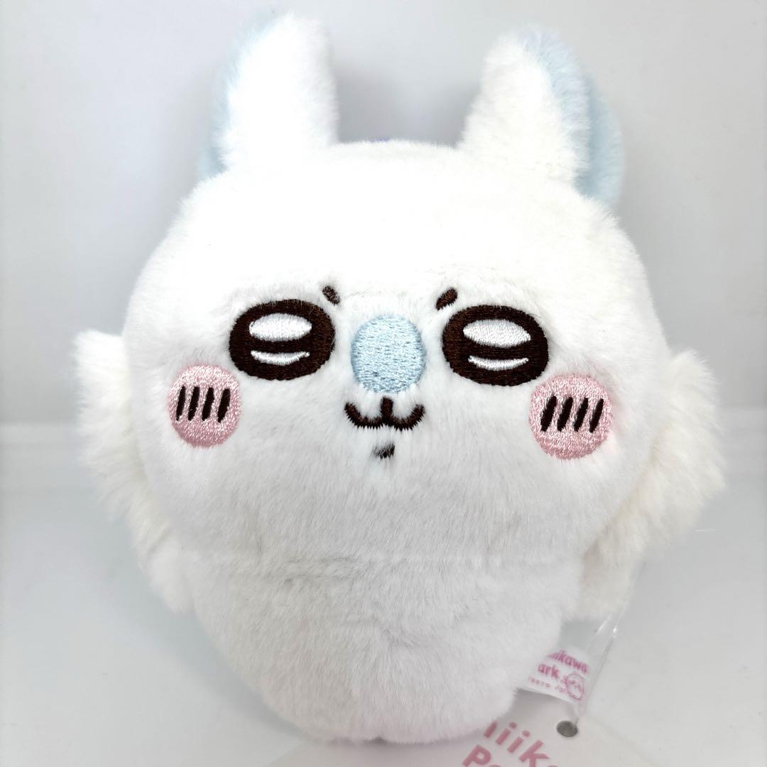 新品タグ付き ちいかわパーク ぷわころマスコット モモンガ