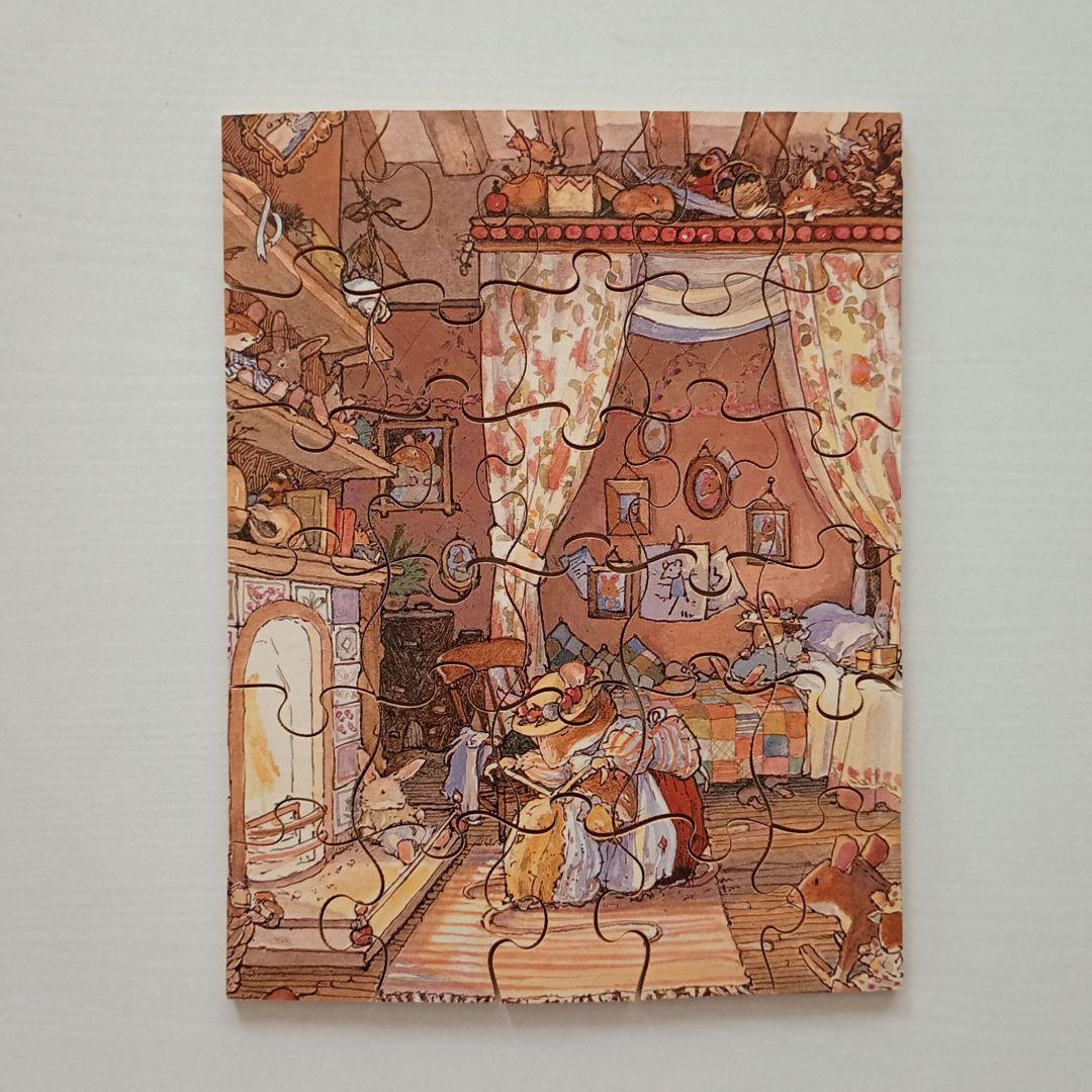 希少】Brambly Hedge のばらの村のものがたり 木製ジグゾー