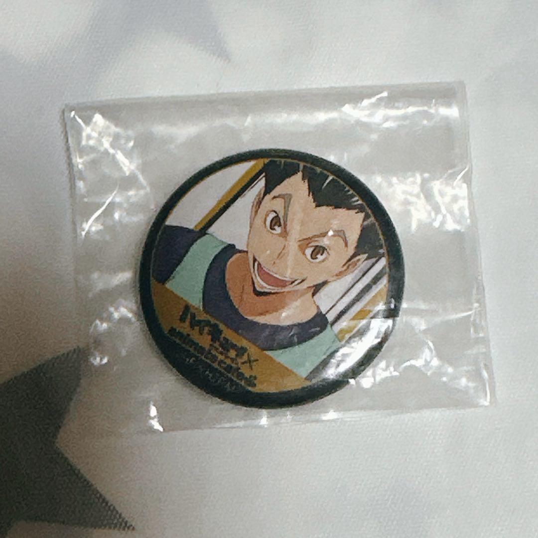 ハイキュー アニメイトカフェ アニカフェ 缶バッジ 木兎 - メルカリ