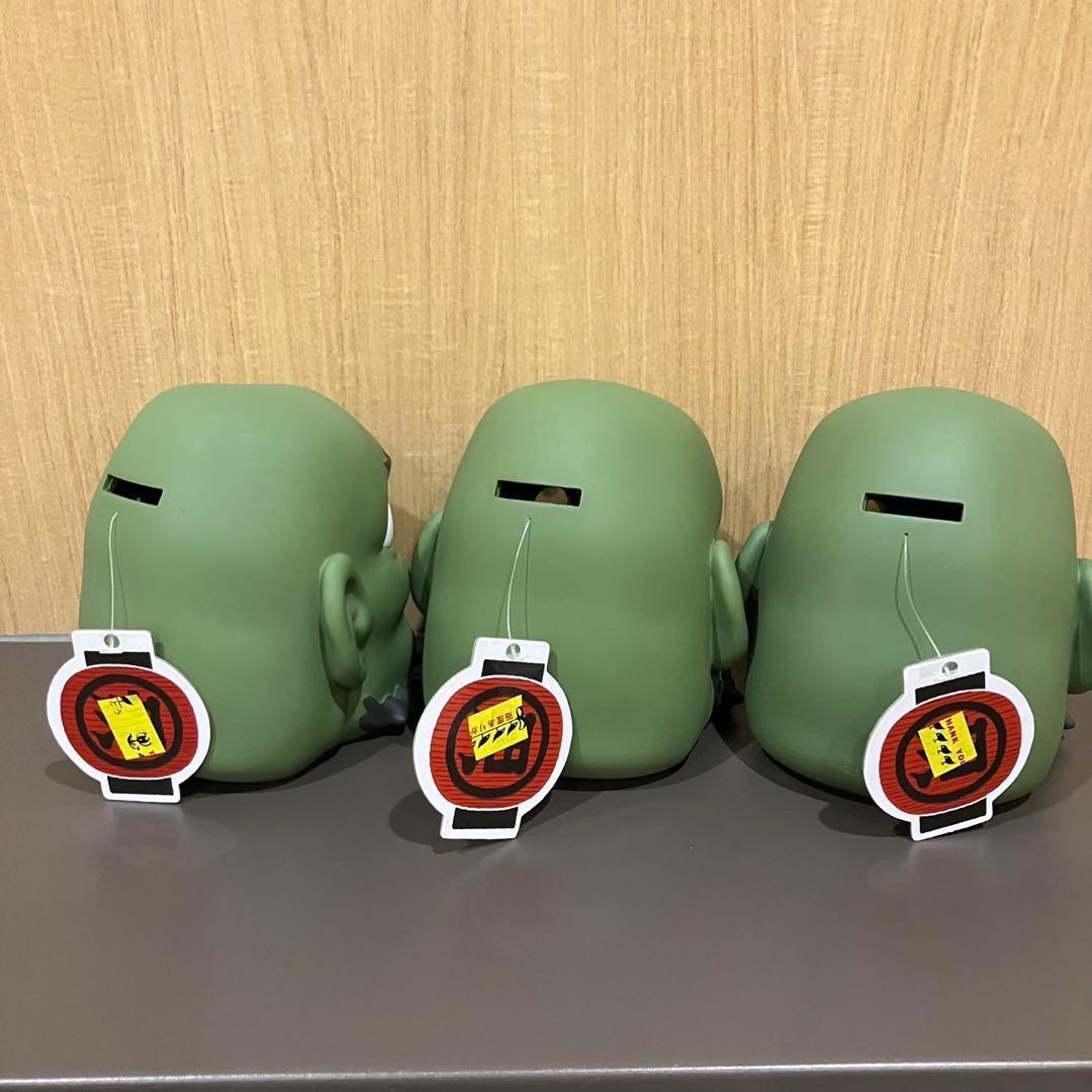 ス*♡様 即日発送 タグ付き 3個セット 千と千尋 カシラ ソフビ貯金箱