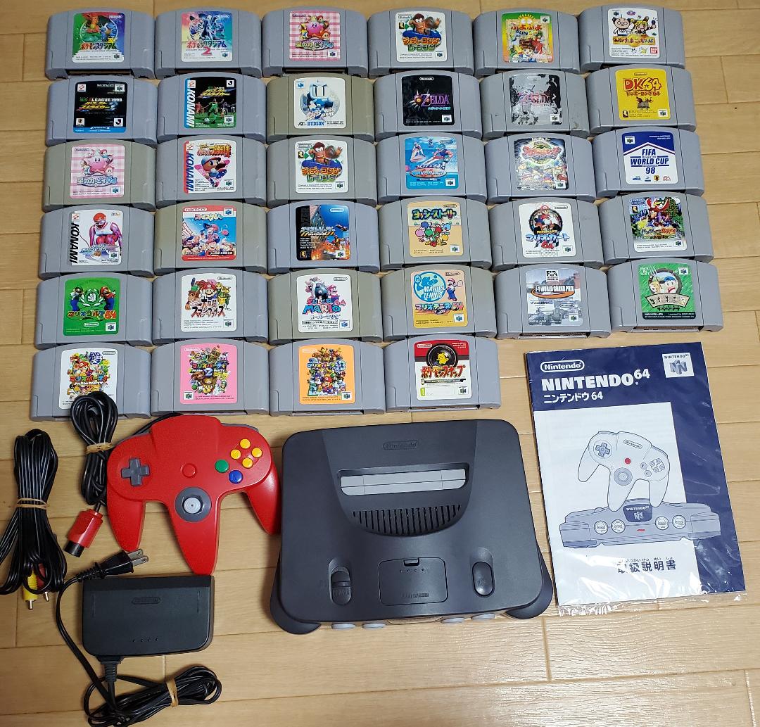 NINTENDO64 本体 34 ソフト