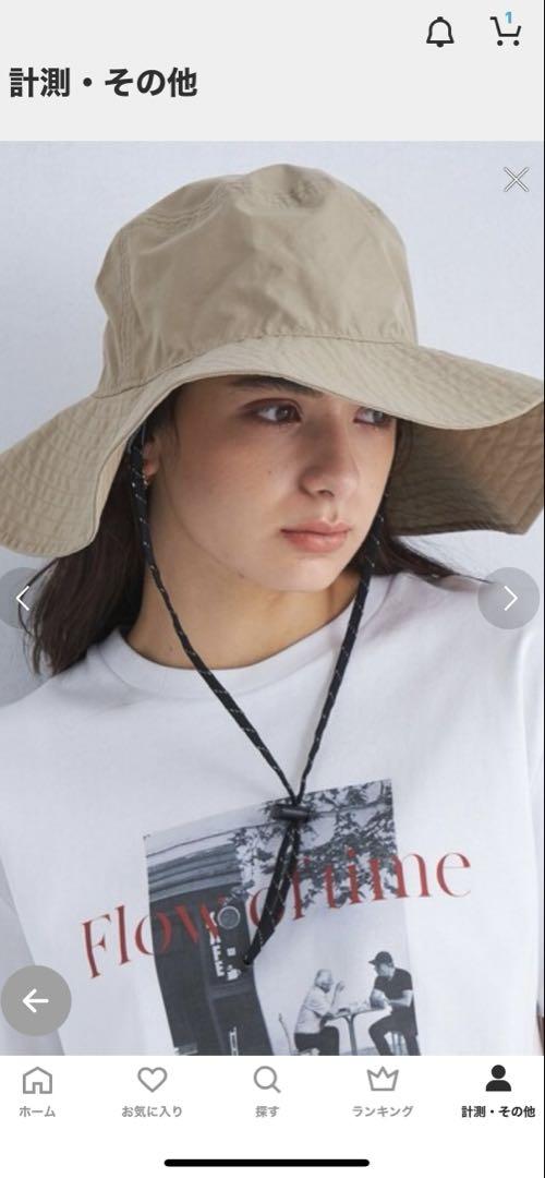 新品、未使用　ニューエラ　撥水ナイロンハット　ベージュ