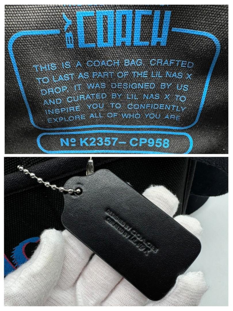 2024SS/ハワイ限定品☆COACH 2WAY トートバッグ リルナズ 現行 画像10