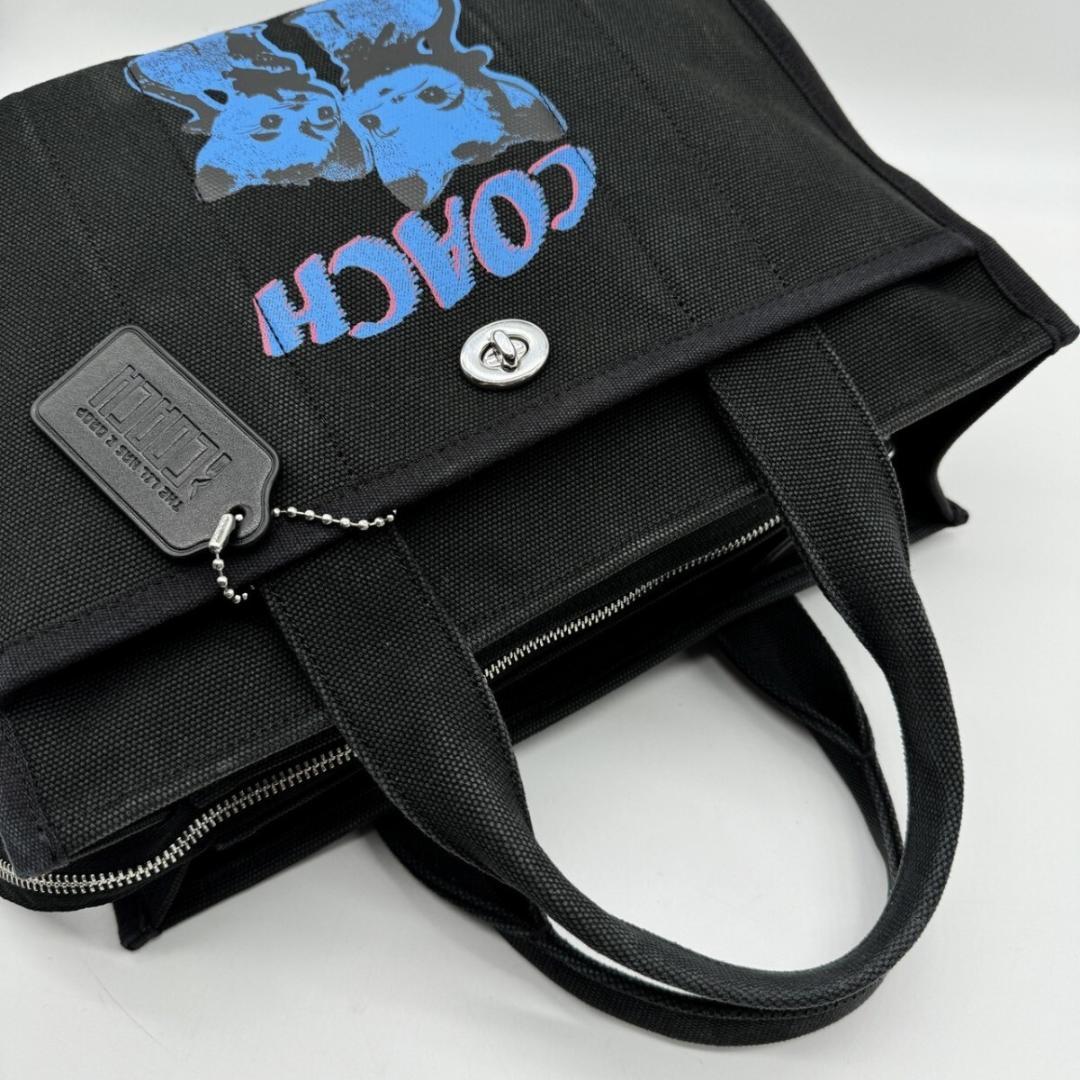 2024SS/ハワイ限定品☆COACH 2WAY トートバッグ リルナズ 現行 画像5