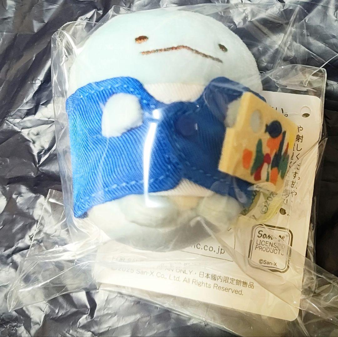 ＜とかげ＞ ゴッホ展限定 てのりぬいぐるみ3点 新品】すみっコぐらし ゴッホ展 限定 てのりぬいぐるみ とかげ