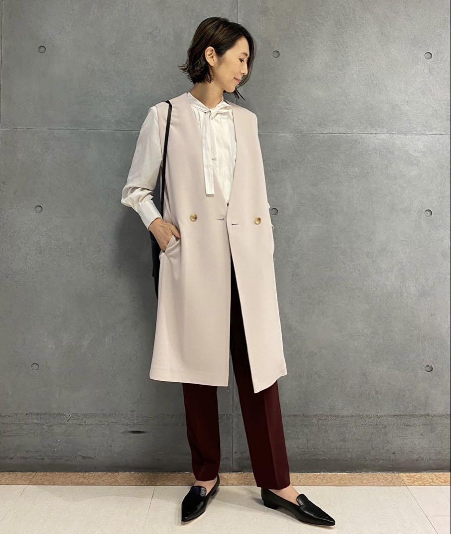 美品！BallseyドライアムンゼンVネックジレ トゥモローランド ベスト