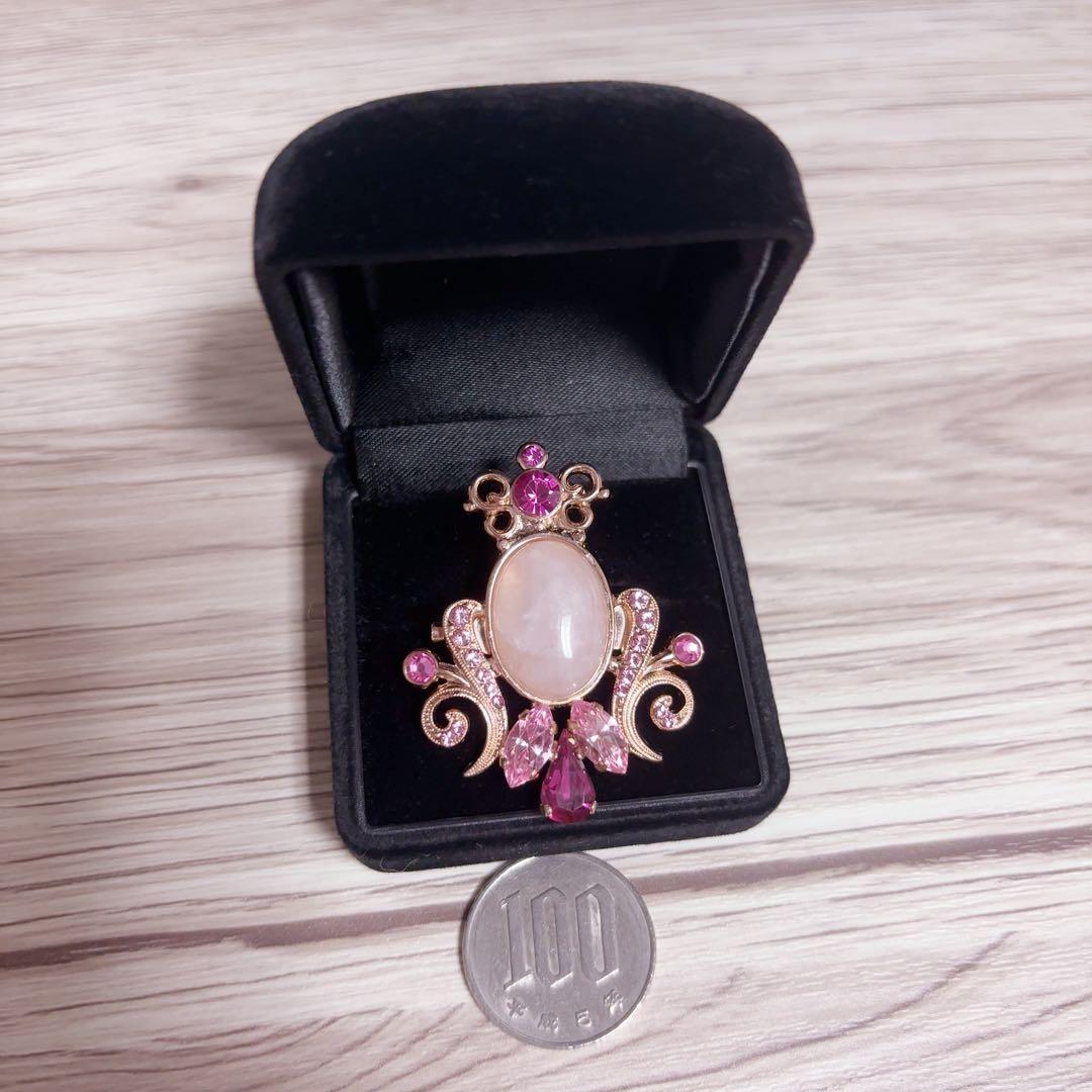 マリアナ Mariana ローズクォーツ ブローチ ペンダント