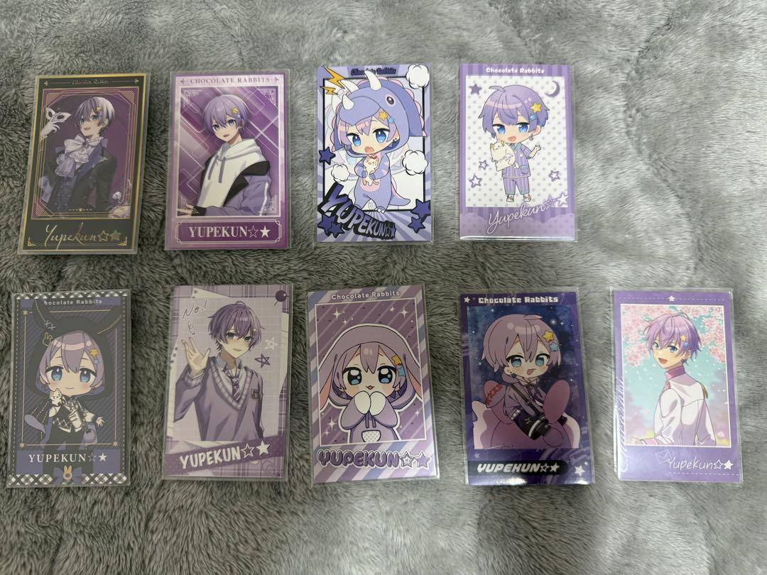 ちょこらび ゆぺくん グッズ チェキ風トレカ セット