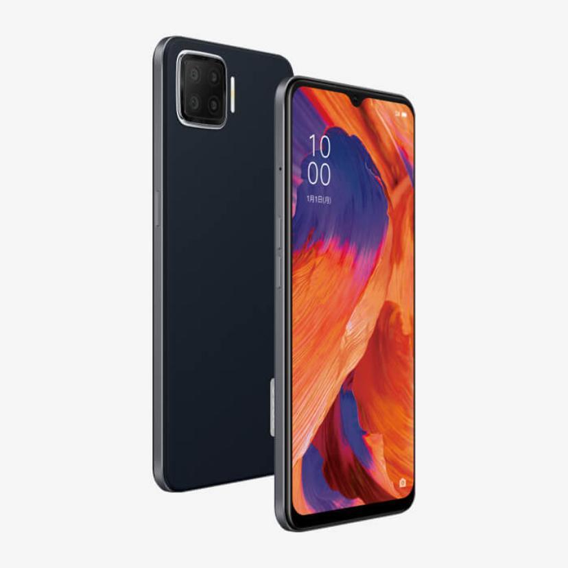 ホワイト系本物品質のKETA様専用 OPPO A73 ネイビーブルー ...