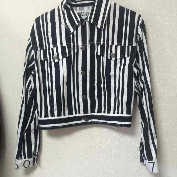 モスキーノ バーコードジャケット MOSCHINO