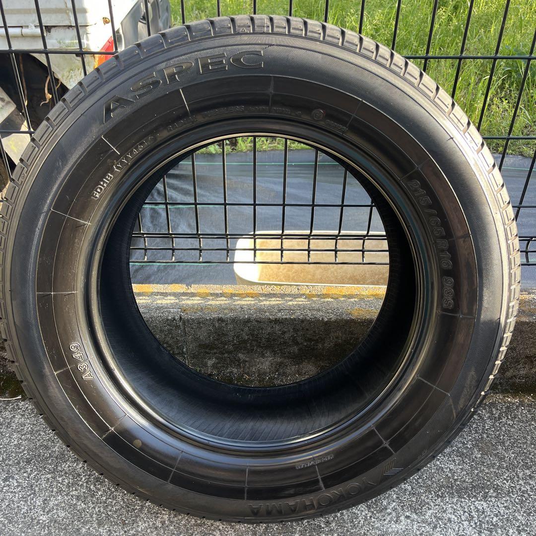 [本日限定価格] 215/65R16 98S 4本セット ヨコハマASPEC