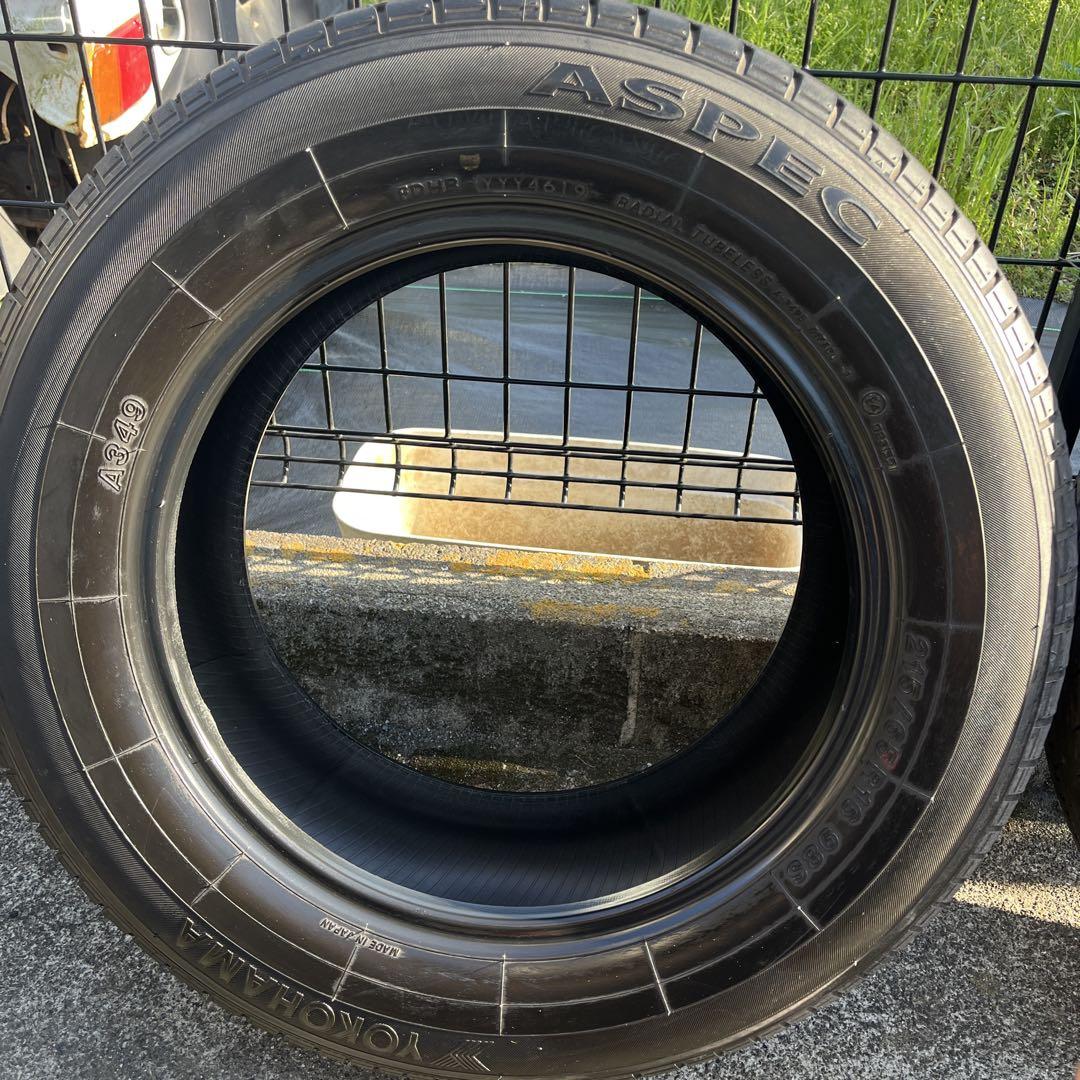 [本日限定価格] 215/65R16 98S 4本セット ヨコハマASPEC