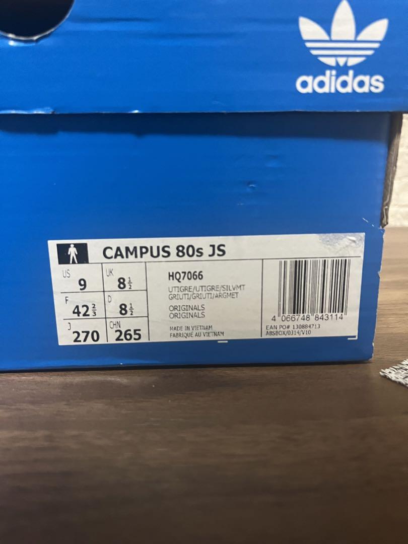 adidas × JOURNAL STANDARD CAMPUS 80s27cm
