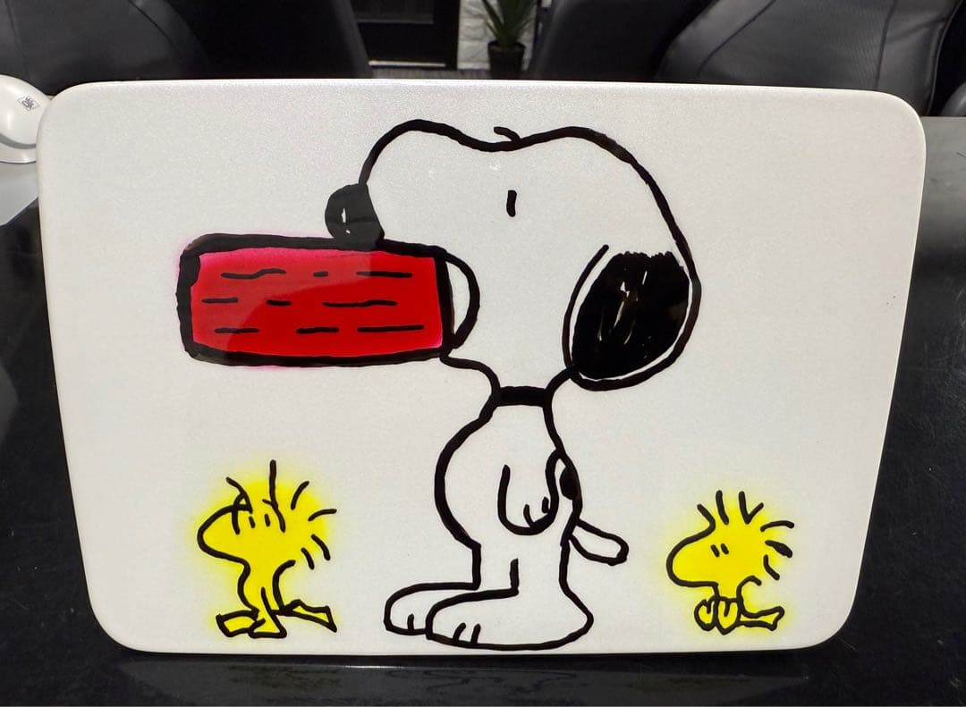 パレット SW MK21S ルークス ML21S スヌーピー 給油口 エアブラシ