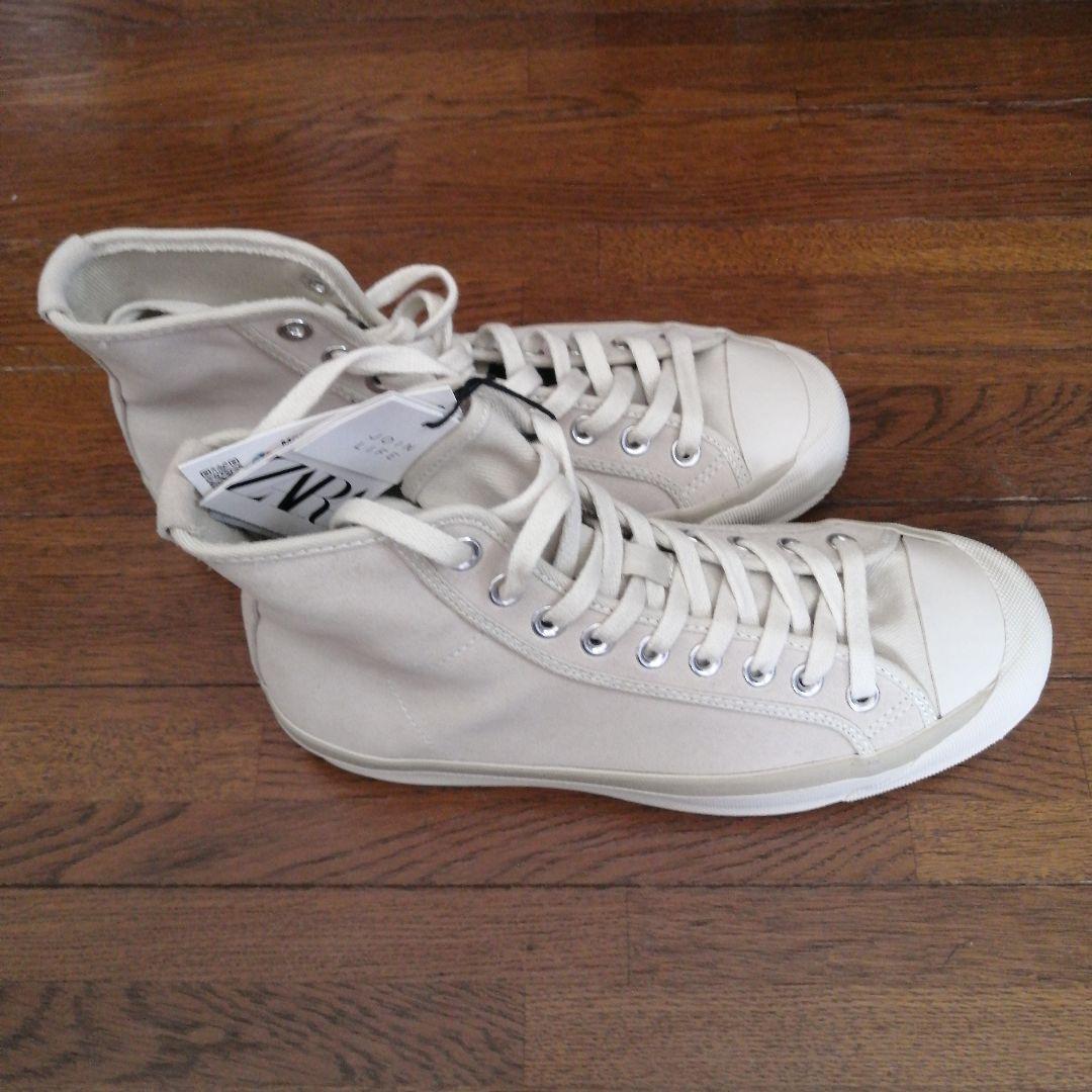 ★ドイツ発*ZARA*新作*フットボールスニーカー/SILVER★ ZARA◇ローカットスニーカー/26cm/GRY/2249/420/802 : セカンド