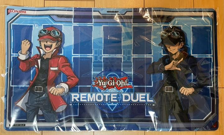 メルカリ 遊戯王 リモートデュエル プレイマット 公式リモート大会参加賞 1枚 未開封 3 444 中古や未使用のフリマ