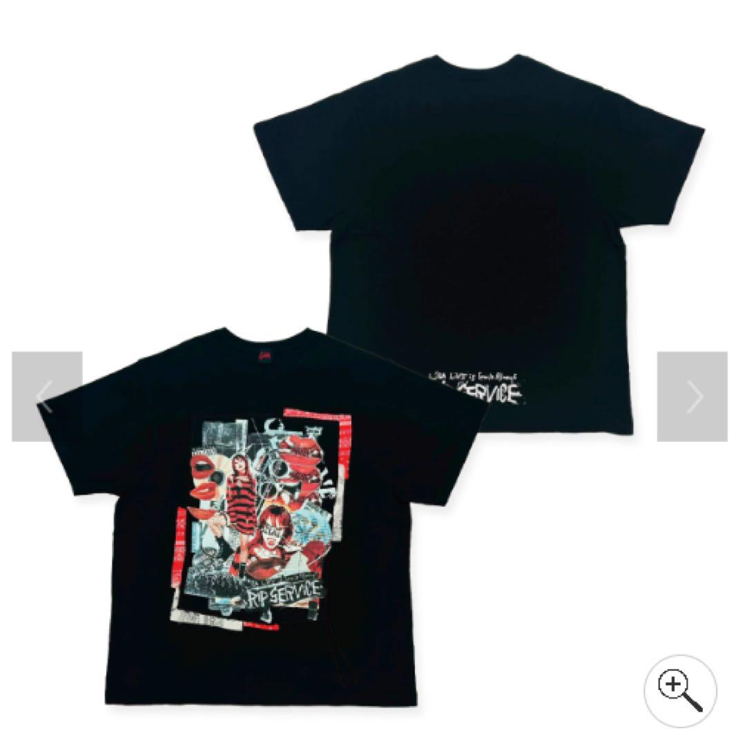 新品 LiSA Tシャツ リップサービス 武道館 Mサイズ LiSA パッチワークTシャツ新品 リップサービス 武道館 - メルカリ