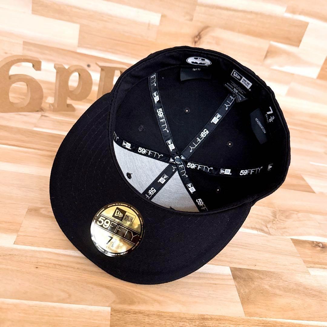 レア/廃番【ニューエラ×バットマン】限定コラボ クラシックロゴ キャップ 黒×黄