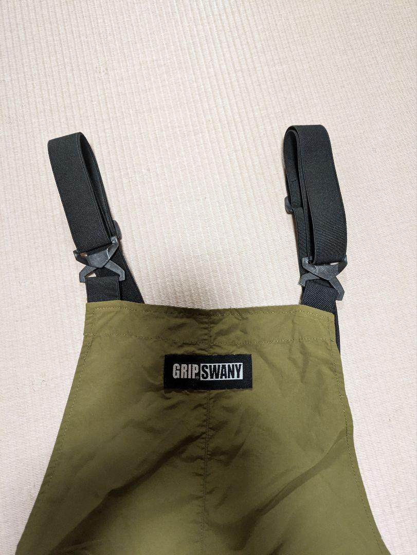 GRIP SWANY オーバーオール オリーブ M GRIP SWANY オーバーオール オリーブ M