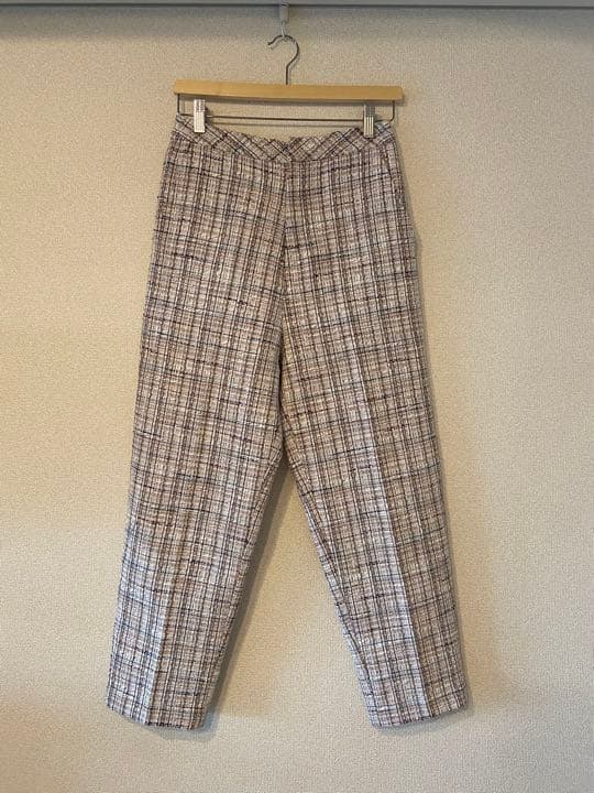 ツイードパンツ⭐︎セブンテンバイミホカワヒト⭐︎ピンク系