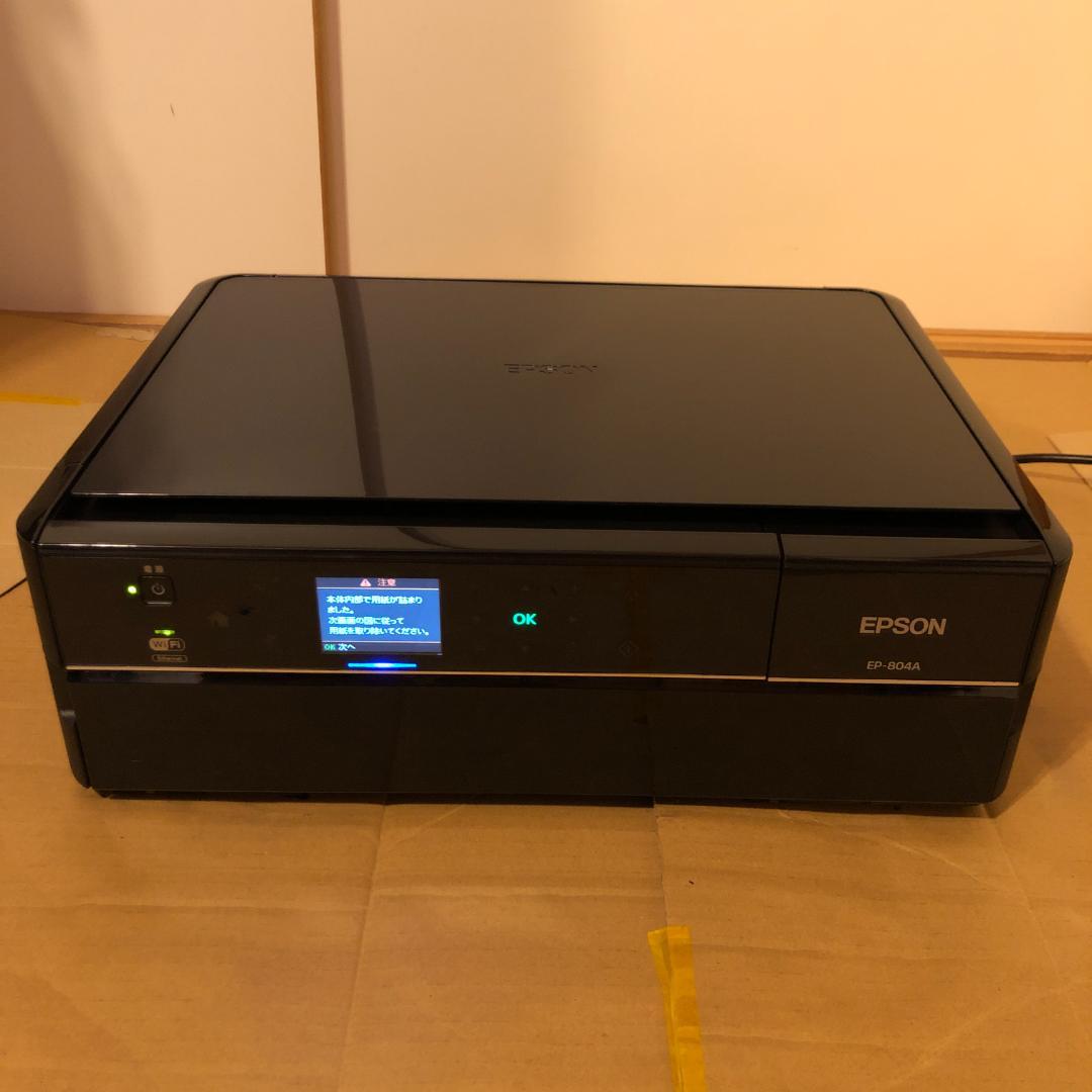 EPSON EP-804A 紙詰まりエラーあり ジャンク - メルカリ