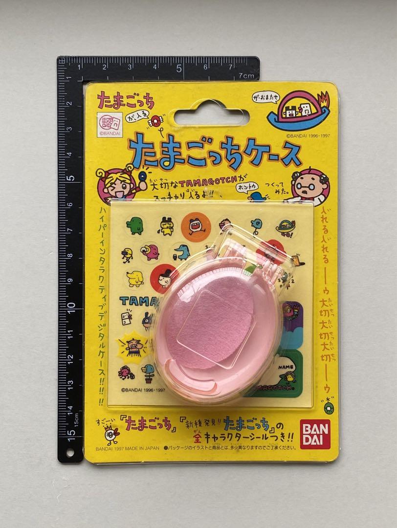 当時物 バンダイ 初代 たまごっちケース ピンク 未開封 90年代