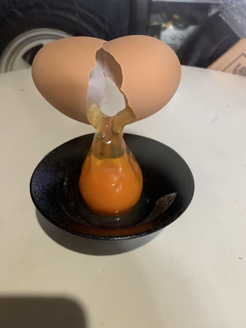 食品サンプル　生卵